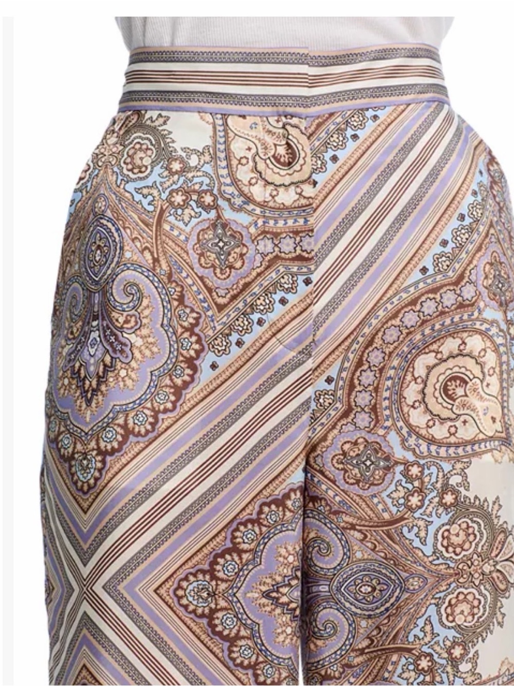 NWT - Veronica Beard Grigore Silk Pants - size 6 - Picture 5 of 5